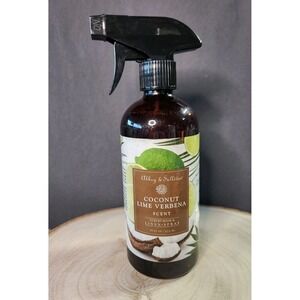 Abbey & Sullivan Coconut Lime Verbena Room Linen Spray 16 oz~Made in USA